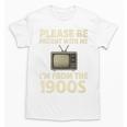 Please Be Patient With Me I'm From The 1900s Television Set Premium Unisex T-Shirt