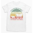 Please Be Patient With Me I'm From The 1900s Vintage Sunset Premium Unisex T-Shirt
