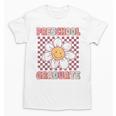 Preschool Graduation Graduate Cute Groovy Last Day Of Pre K Unisex T-Shirt