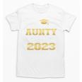 Proud Aunty Of 2023 Class MBA Graduate Family Graduation Unisex T-Shirt