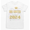 Proud Big Sister Of Two 2024 Graduate Class 2024 Graduation Premium Unisex T-Shirt