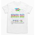 Proud Bonus Dad Of PreK School Graduate 2024 Graduation Premium Unisex T-Shirt