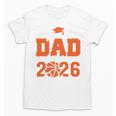 Proud Dad Of A 2026 Senior Basketball Graduation Family Unisex T-Shirt