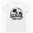 Proud Senior Dad Soccer Class Of 2027 Graduation Graduate Unisex T-Shirt