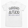Published Author Est 2024 Ask Me About My Book Authors Books Unisex T-Shirt