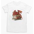 I Read Because Roasting People Is Frowned Upon Dragon Book Premium Tri-Blend Unisex T-Shirt