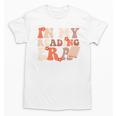 In My Reading Era Groovy Book Lovers Library Reading Women Unisex T-Shirt In My Reading Era Groovy Book Lovers Library Reading Women Unisex T-Shirt