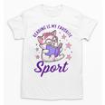 Reading Is My Favorite Sport Saying Quote Book Lovers Unisex T-Shirt