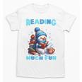 Reading Is Snow Much Fun Christmas Xmas Book Reading Unisex T-Shirt