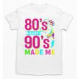 Retro 1980s 80's Baby 1990s 90's Made Me Nostalgia Vibes Premium Tri-Blend Unisex T-Shirt