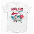Retro Book Girl Summer For Women Beach Reading Unisex T-Shirt