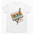Retro Cassette Tape & Pencil Rewind Nostalgia Party 80s 90s Unisex T-Shirt Retro Cassette Tape & Pencil Rewind Nostalgia Party 80s 90s Unisex T-Shirt