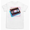 Retro VHS Vaporwave Video Cassette Nostalgia Geek Chic Unisex T-Shirt