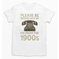 Retro Vintage Please Be Patient With Me I'm From The 1900s Premium Unisex T-Shirt