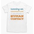 Running On Armwrestling Social Introvert Humor Vintage Unisex T-Shirt