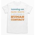 Running On Paper Crafts Social Introvert Humor Vintage Unisex T-Shirt Running On Paper Crafts Social Introvert Humor Vintage Unisex T-Shirt