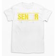 Senior 2018 Class President-School Colors Graduation Unisex T-Shirt