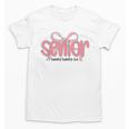 Senior 2026 Coquette Pink Bow Graduation 2026 Class Of 2026 Unisex T-Shirt