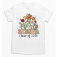 Senior 2026 Graduate Class Of 2026 Wildflowers Graduation Unisex T-Shirt
