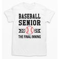 Senior Class Of 2025 Baseball Senior Night Graduation Party Unisex T-Shirt