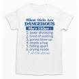 Silent Girls Are DangerousFor Quiet Introvert Girl Unisex T-Shirt Silent Girls Are DangerousFor Quiet Introvert Girl Unisex T-Shirt
