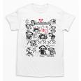 Skelanimals I Bite Vintage Retro Dead Pet Textbook Collage Unisex T-Shirt