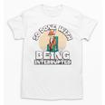 So Done With Being Interrupted Sick And Tired Introvert Premium Tri-Blend Unisex T-Shirt