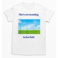 Out Standing In Her Field Graduation Tee Unisex T-Shirt