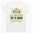 Super Proud Little Brother 2025 Graduate Graduation Family Unisex T-Shirt
