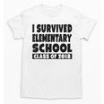 I Survived Elementary School Class Of 2018 Graduation Shirt Unisex T-Shirt
