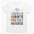 I Survived My Mom's Master's Degree Master Graduation Unisex T-Shirt