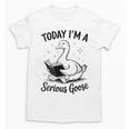 Today I'm A Serious Goose Animal Reading Book Lovers Unisex T-Shirt Today I'm A Serious Goose Animal Reading Book Lovers Unisex T-Shirt