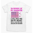 USA Flag With Pink And Black Ribbon In Memory Of My Daughter For Women Men Unisex T-Shirt USA Flag With Pink And Black Ribbon In Memory Of My Daughter For Women Men Unisex T-Shirt