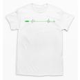 USB Stick Heartbeat Line Memory Module Raglan Baseball Tee Unisex T-Shirt