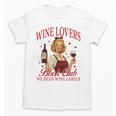 Valentine’s Day Wine Lovers Book Club We Read Wine Labels Unisex T-Shirt