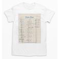 Vintage Library Due Date Card For Book Lovers Librarians Unisex T-Shirt