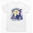 Vintage Sexy Witch Spooky Readers Book Lover Club Halloween Unisex T-Shirt