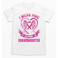 I Wear Pink In Memory Of My Granddaughter Breast Cancer Unisex T-Shirt
