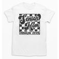 Women Senior Mom Class Of 2026 Retro Graduation Senior Mama Unisex T-Shirt