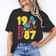 1987 Retro Raised In The 80s Old School Nostalgia Vibes Unisex T-Shirt