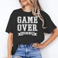 2018 Game Over College High School Graduation Senior Shirt Unisex T-Shirt