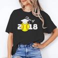 2018 Softball Senior Graduation Shirt For Girls Grad Unisex T-Shirt