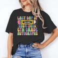 2025 Last Day Of School Autograph 6th Grade Graduation Unisex T-Shirt