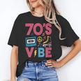 70s Retro Style Roller Skate Cassette Music Nostalgia Unisex T-Shirt