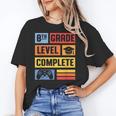 8th Grade Graduation Shirt 2024 Gamer Level Eighth Birthday Unisex T-Shirt