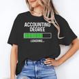 Accounting Degree Loading Shirt Graduation Student Unisex T-Shirt