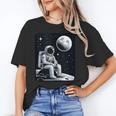 Aesthetic Spaceman Astronaut On The Moon Space Introvert Unisex T-Shirt Aesthetic Spaceman Astronaut On The Moon Space Introvert Unisex T-Shirt