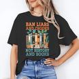 Ban Liars And Crooks Not History And Books Bookworm Library Unisex T-Shirt