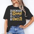 Band Senior Uncle Class Of 2026 Graduation Graduate Unisex T-Shirt