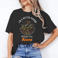 Camping Alone Meme Campfire Introvert Camper Unisex T-Shirt Camping Alone Meme Campfire Introvert Camper Unisex T-Shirt
